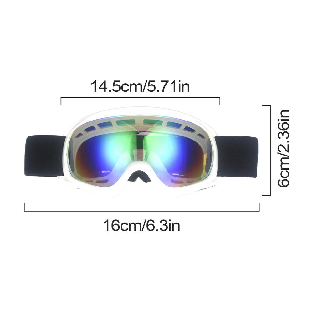 Children Anti-Fog Snowboard Goggles Snow Sports Goggles Windproof Sports Ski HD Glasses Skiing Supplies