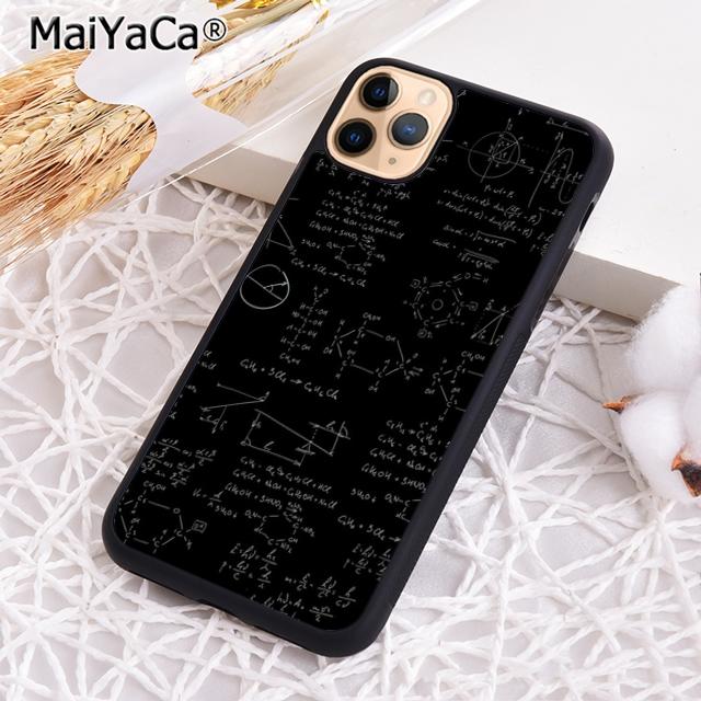 Math For iPhone 17 Air 16 15 14mulas of Rubber Equations Phone Case For iPhone 17 Air 16 Pro Max 15 14 Plus 12 13