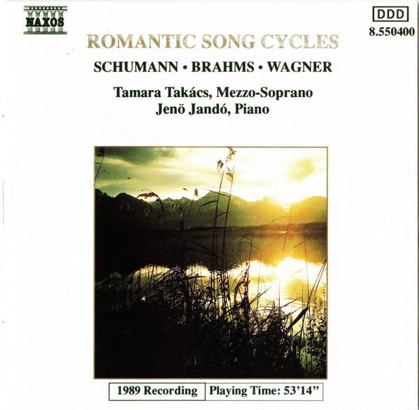 

CD ТАМАРА ТАКАЧ; Джено Яндо - Романтические вокальные циклы 8550400 Naxos 1991 Германия Классика Б/У