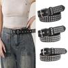 Luxuriöser Breiter Taillengürtel mit Nietenverzierungen für Damen Jeans Rock Dekorationen