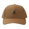 Jordan Logo Detail Design Baseball Cap Men hats Khaki Brown HM5750-232