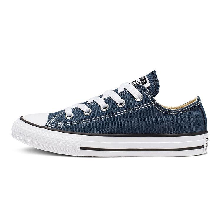Converse Chuck Taylor All Star Canvas Fashion Comfortable Durable Low Top Walker Shoes Kids Sneaker Blue 3J237C