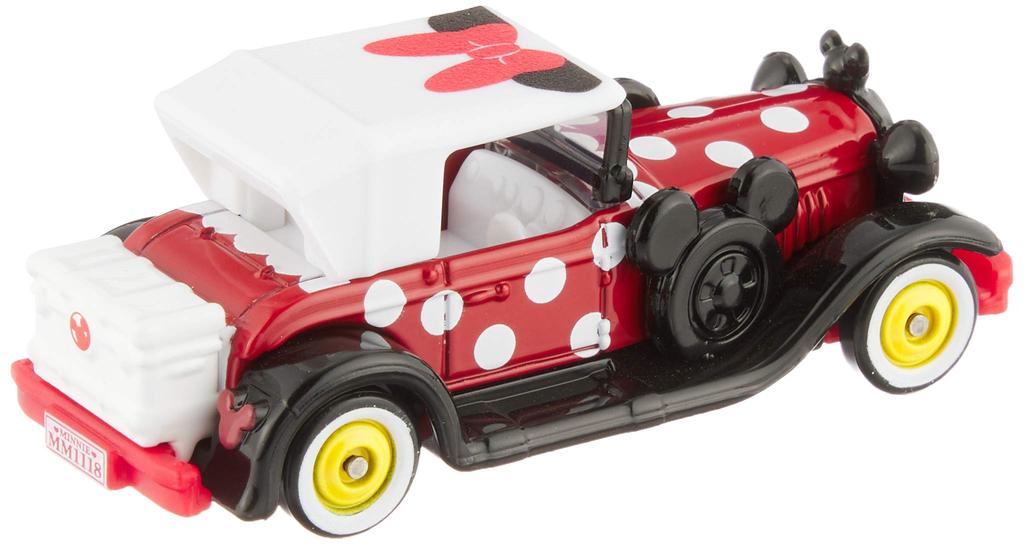 TAKARA TOMY Disney Motors Dream Star Classic Minnie Miniature Car Toy for Ages 3 and Meets Toy Safety ST Mark Certified "Tomica DM-11 Mouse" Up,