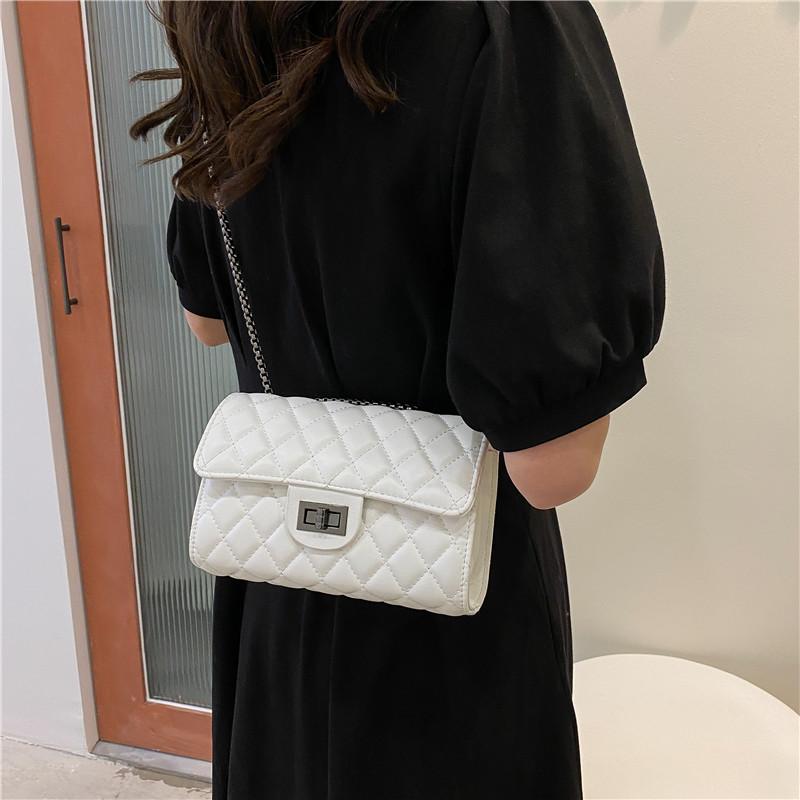 Bag Women's 2025 New Time-grade Texture Niche Women's Small Bag Diamond Chain Bag Single Shoulder Messenger Bag
