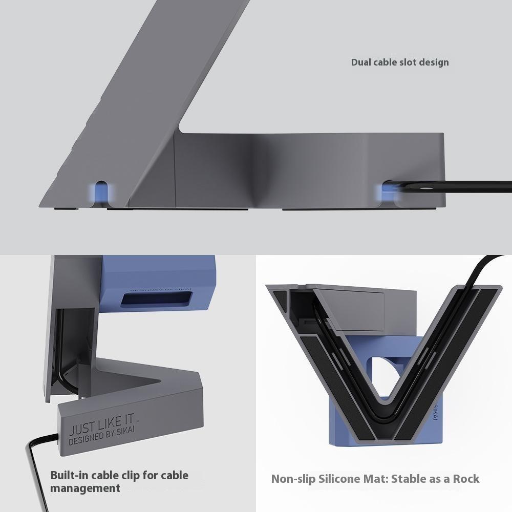 SIKAI Silicone Charging Stand for Samsung Galaxy Watch8 Ultra/Watch7/Watch6/Watch6 Classic Wireless Charging Station