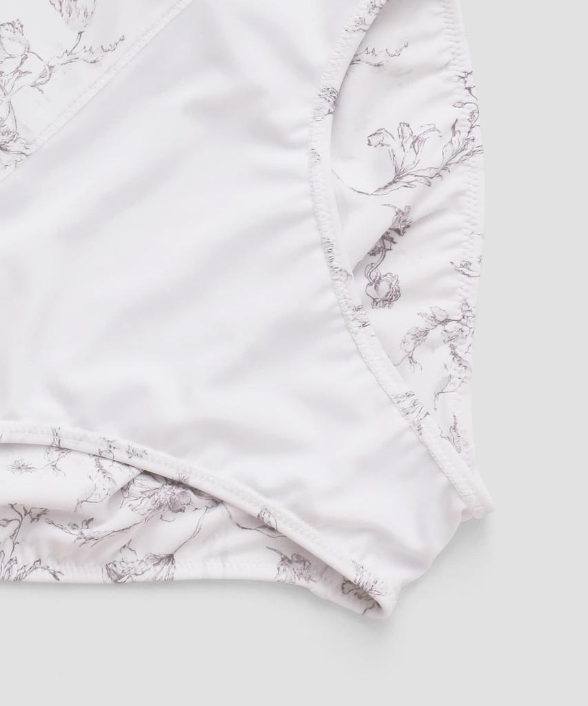 Swimwear Bikini Lightweight and Comfortable To Ruffled Wire Pink [Sanai Paradise] Set, Wear, [Easy-to-wear Swimsuit] One-shoulder Bikini,