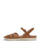 Fitflop Women'S Soleil Waterproof Leather Woven Back Strap Sandals - Desert Tan (Ft64K2S35B)