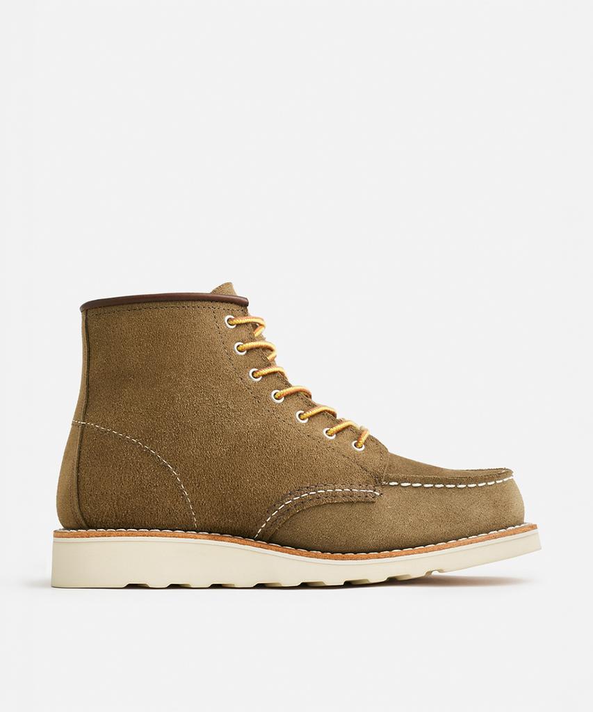 Redwing (Women'S) 6-Inch Moc Toe 3377 - Olive Mojave