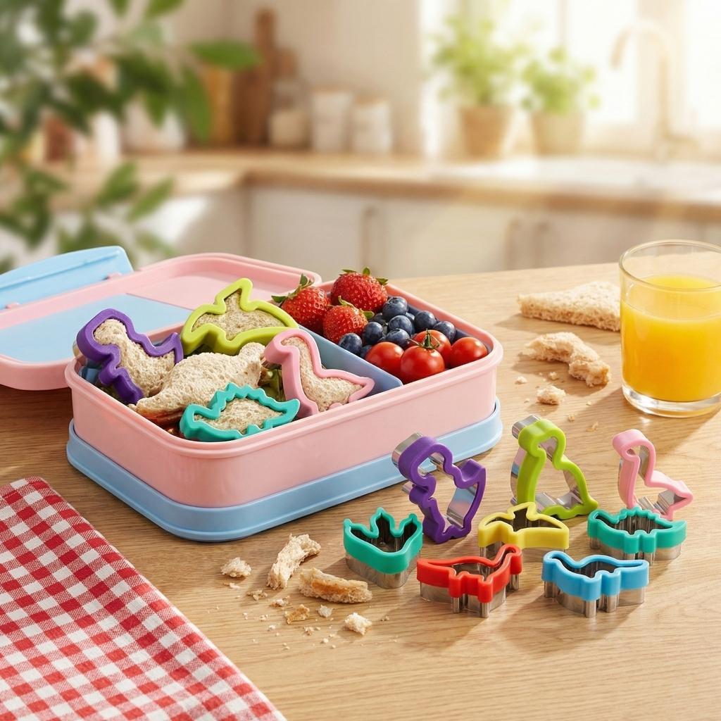 Cartoon Sandwich Sealing And Cutting Mold - Bread Edge Presser, Suitable For And Pastries, A Great DIY Lunchbox Kitchen Tool For Kids.