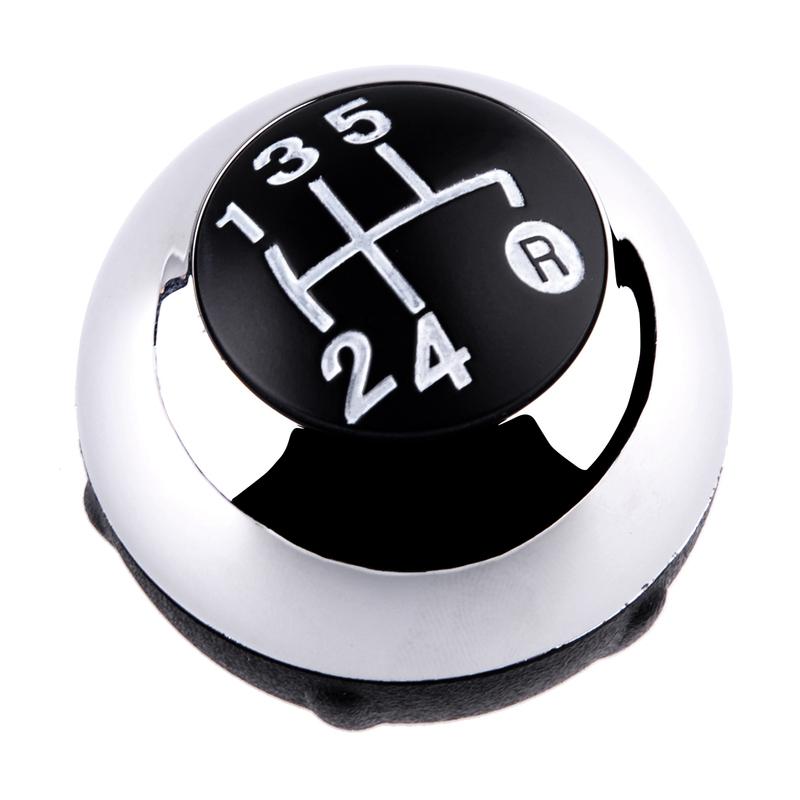 CITALL 5-Speed Gear Knob Manual Knob Head Ball Fit For Fiat 500 2012 2013 2014 2015 2016 2017 2018 55344048