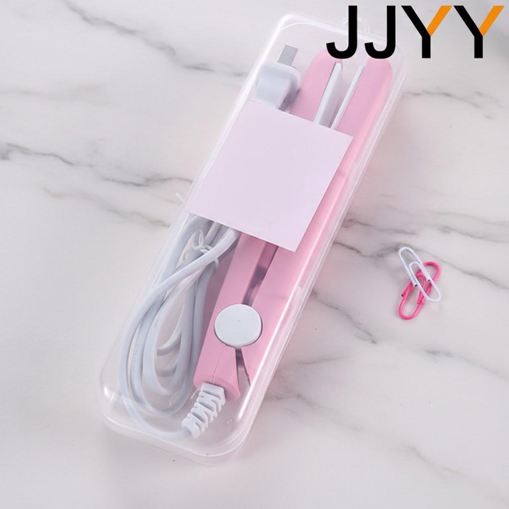 

Mini Hair Curling Iron and Straightener Dual Purpose Small Electric Splint for Straight Curly Hair US рожевий