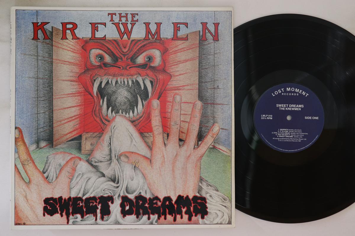 

LP Record KREWMEN - Sweet Dreams LMLP010 LOST MOMENT 1987 UK Rock Used