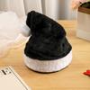 1pc Christmas Hat,Santa Hat,Xmas Holiday Hat for Adults,Unisex Velvet Comfort Thicken Classic Fur New YearHoliday Party Supplies