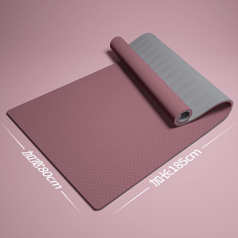 Thick Non-Slip Yoga and Dance Mat with Jump Rope