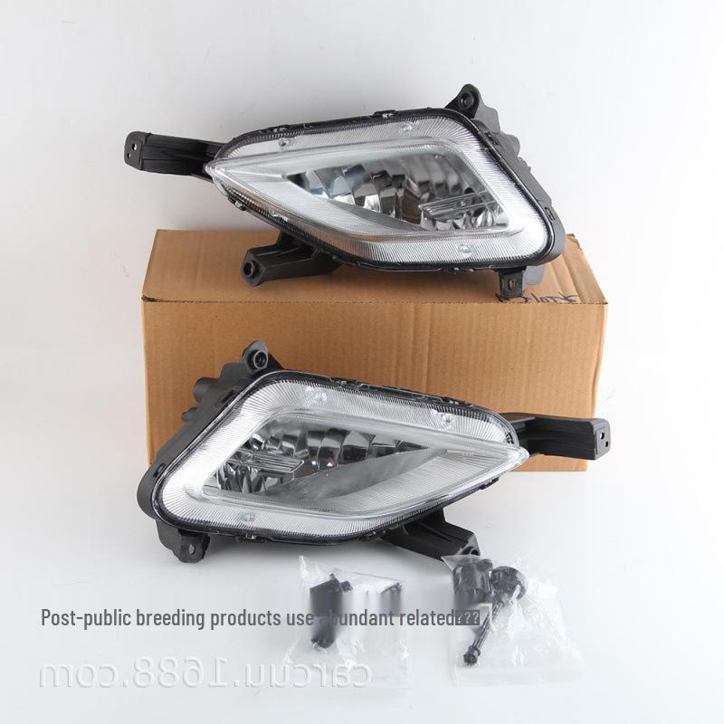 15-17 Sonata 9 Front Bumper DRL & Fog Lights