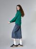 KOOLKITTEN Button Knit Hoodie (Green)