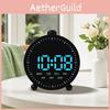 Digital Led Alarm Clock With Night Light And Countdown For Bedroom Decor