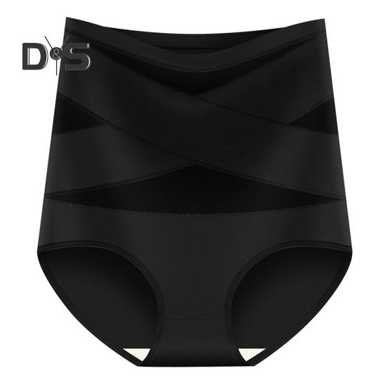 

Высокая талия Женские утягивающие трусы для ягодиц Корректирующее белье для коррекции живота Корректирующее белье для похудения Нижнее белье для повседневной носки L чёрный