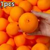 Quetschbare Orange Quetsch Fidget Spielzeug Kreativer Weicher Baustein Füllung Stressball Spielzeug ASMR Sensorisch Anti-Stress Spielzeug für Erwachsene