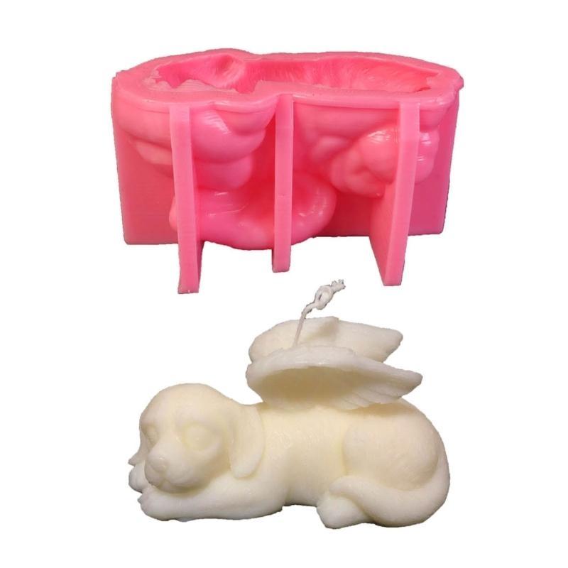 Dog Molds Shaped Resin Molds for Making Soap Room Decorations Cake Top Fondant Decorations