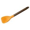 Complete Scooping Spoon (Dishwasher Safe/Yellow) Kitchen Silicone Spatula (Also Great for Plating and Raising Rings) Heat-Resistant K286Y