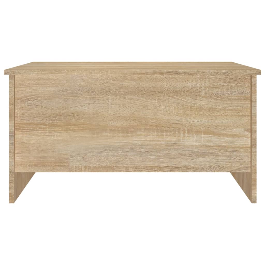 Coffee Table Sonoma Oak 80x55.5x41.5 Cm Engineered Wood\