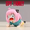 Crying Anya Figure Statue Anime Spy X Family Cute Kawaii Anya Forger Figurine Sculpture House Decor Table Ornament Accessories