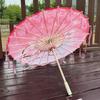 70cm Classical Oil Paper Umbrella Chinese Style Tassel Umbrella Silk Fabric Tassel Umbrella  Girls