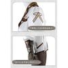 Sexy Cyberpunk Nurse Cosplay Costume Medical Uniform with Gloves & Stockings Mature Style Anime Game Outfit for Women, Halloween Party Dress