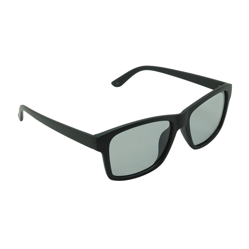 [OTC.web] 28048HC Polarized Photochromic Sunglasses for Men, Wellington Style, Stylish, Cool, UV Protection, Darkens Lens, Black Cellulose Lens (A-M