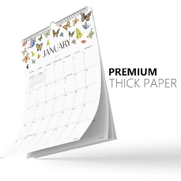 Jotsome Wall Calendar 2026, Monthly Calendar From Now to December 2026 11.2"x14.2", Aesthetic Wall Decoration in Home and Office for Easy Organizing