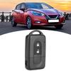2 Button ABS Car Remote Flip Key Fob Case Smart Cover Shell Fits for Nissan