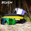 SCVCN Photochrome Sonnenbrille für Herren Radsportbrille MTB Fahrrad Sonnenbrille Sportbrille Laufbrille Fahrrad UV400 Damen