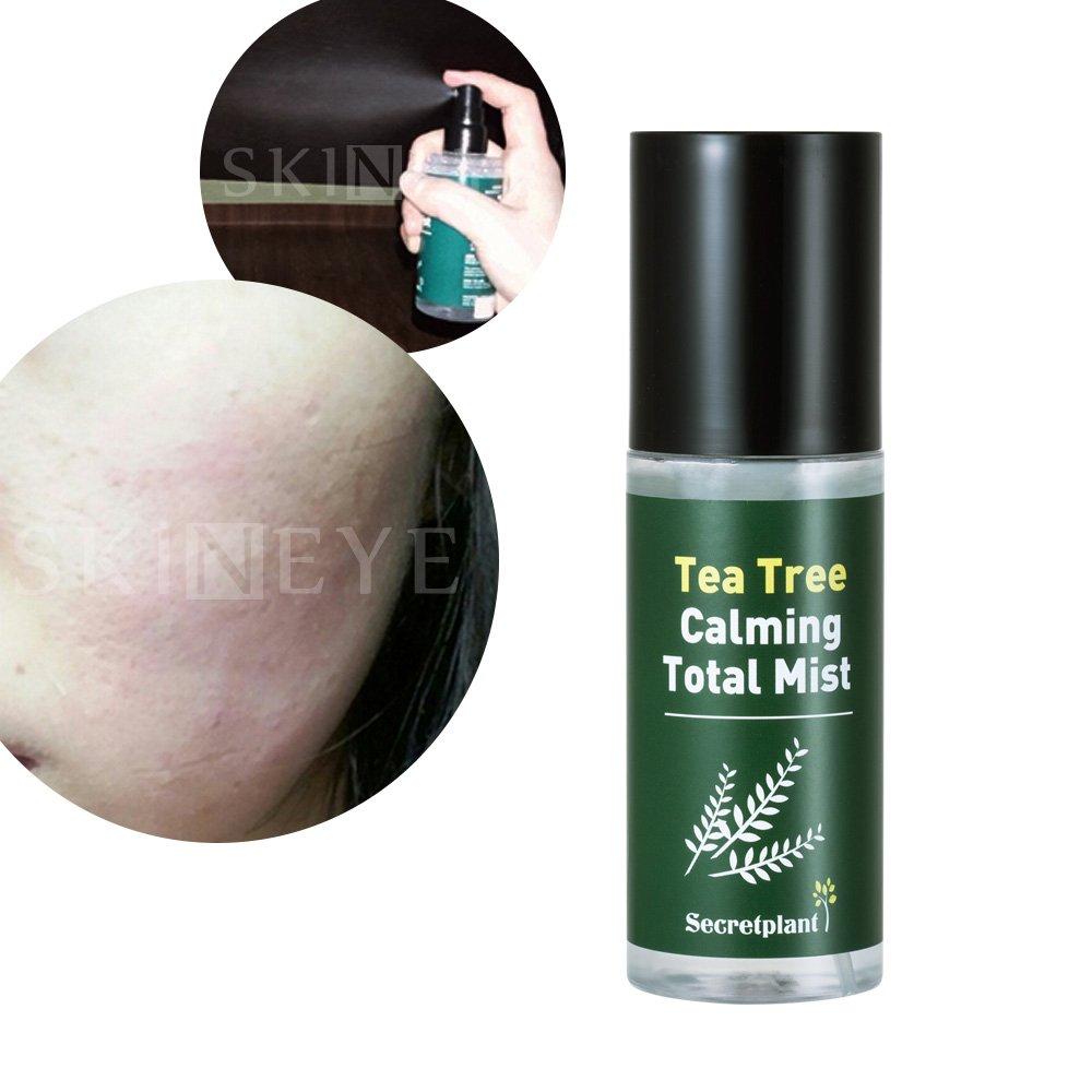 secretplant tea tree calming total mist (soothing care after hair removal) 100ml