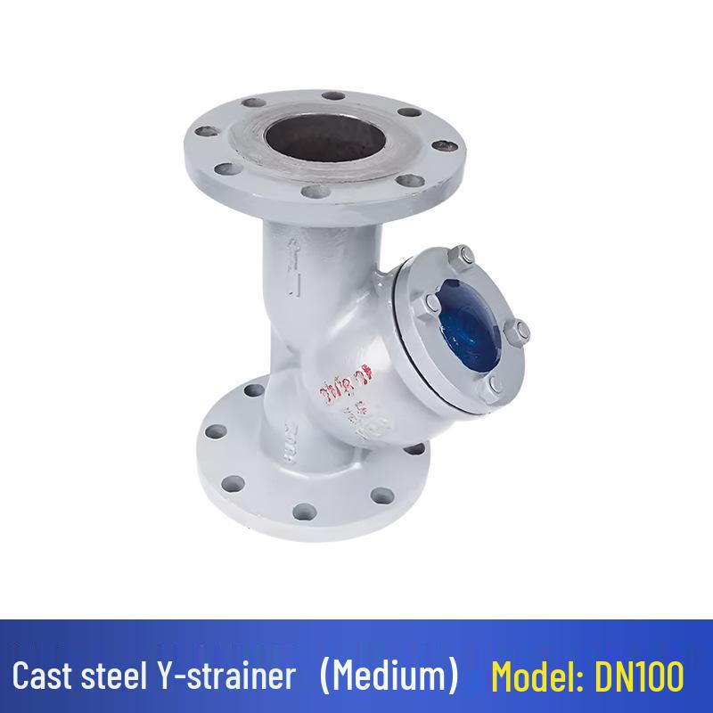 WCB Cast Steel Y-Type Pipeline Strainer, DN100/150, GL41H-16C Flanged