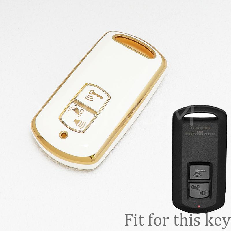 2 Bottons Soft Tpu Motorcycle Remote Key Case Fob Cover Shell For Honda Vario Pcx160 Pcx150 Xadv750 Vision Sh350 Sh300