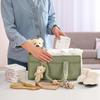 Felt Baby Diaper Caddy Organizer Bag Baby Diaper Bag Baby Shower Gift Nursery Storage Basket