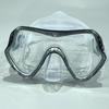 Diving goggles large frame silicone mask breathing tube set