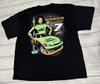 Vintage Y2K Danica Patrick Go Daddy Graphic T Shirt NASCAR Size 2XL Two Sided