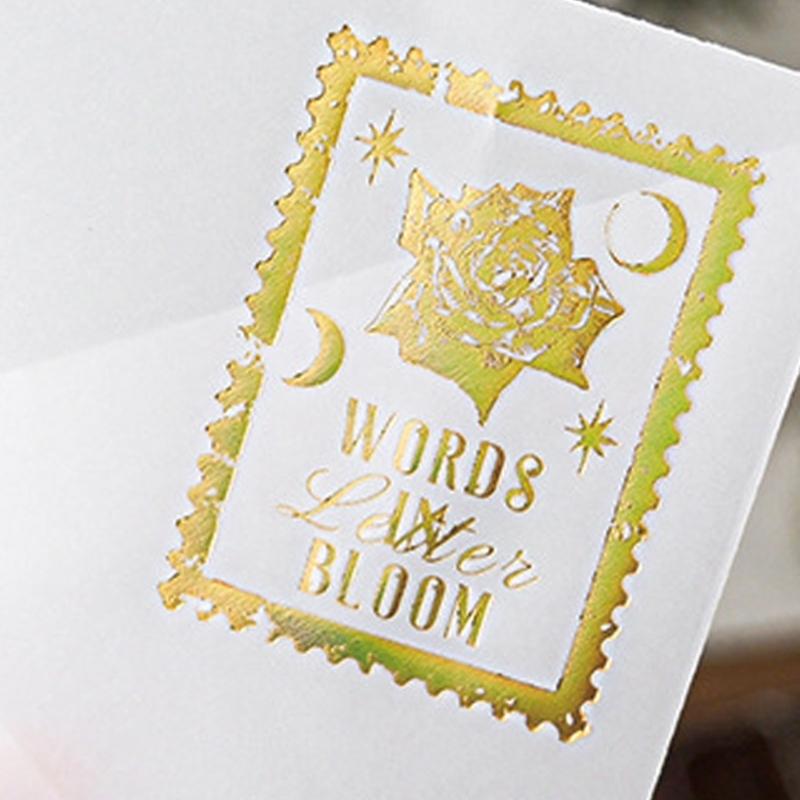 52Pcs Retro Stationary Letter Paper and Envelopes Set Tiny Heart Shape Envelope For Wedding Birthday Valentines Day