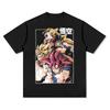 Evolutionary Forms Dragon Ball Son Goku TShirt Japanese Kanji Printed Crew Neck Cotton Oversized Streetwear Fashion Tops