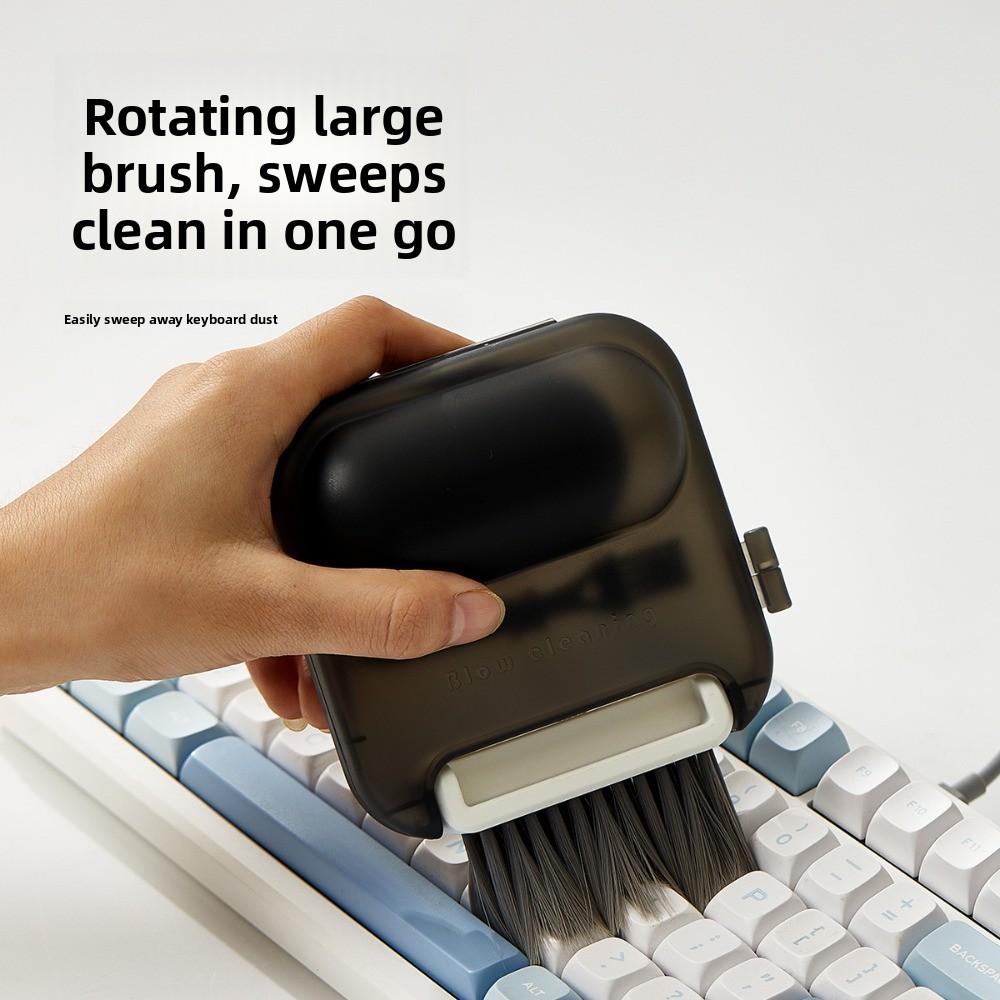 Screen Cleaning Keyboard Cleaner Kit 1 in 1 Duster Computer Cleaning Brush Blow Dust Ball Portable Gap Cleaning Kit Keyboard