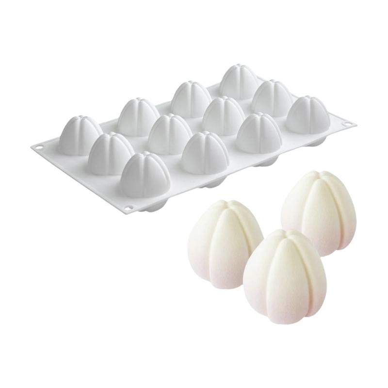 Силиконовые формы в форме тюльпанов Многофункциональная посуда для десертов свечей Гибкая Эффективная Прочная Кухонный предмет первой необходимости