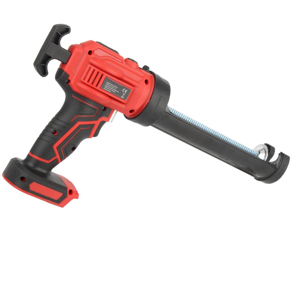 Electric Glue Gun Cordless Caulking Gun Rechargeable 4 Speed Adjustable Electric Caulk Gun W/ LED Light for Home Renovations DIY