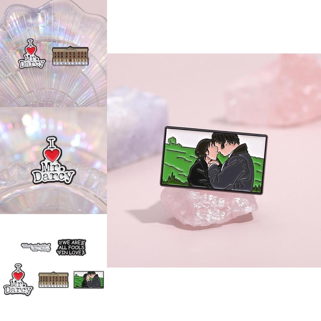 Unique Love Series Cartoon Character Brooch Pin Fashionable Metal Badge Accessory