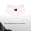 Men's Sexy Deep V-Back Butt-Lifting Transparent Thong AD332