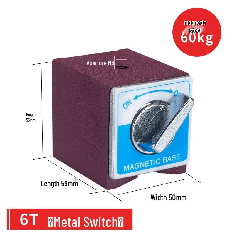CARKOCI Switchable Magnetic V-Block Base