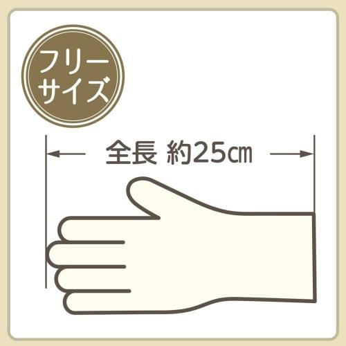 Family Bulk Purchase Premium Hand Care Gloves, Rayon, One Size Fits All, Silky White, 2-Pack, for Underwear, Bedtime, and After Cream (Made in Japan)