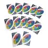UNQHI Acrylic Waterproof Material Board Game - Suitable For 2 To 10 Players, Ages 7 And Above. A Color And Number Matching Card Game.