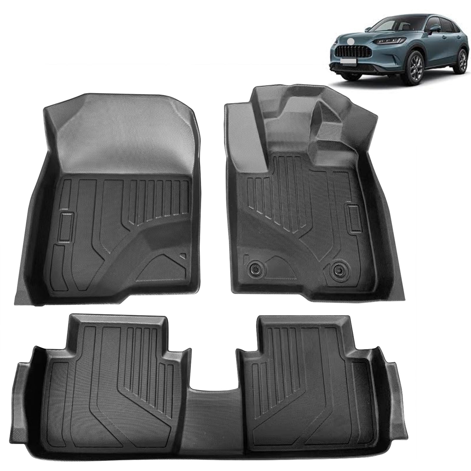 

Compatible with Honda New Floor Mats 3D Car Mats Car Floor Mats 3D Car Mats TPE Material Stain Resistant Abrasion Resistant Antibacterial Waterproof